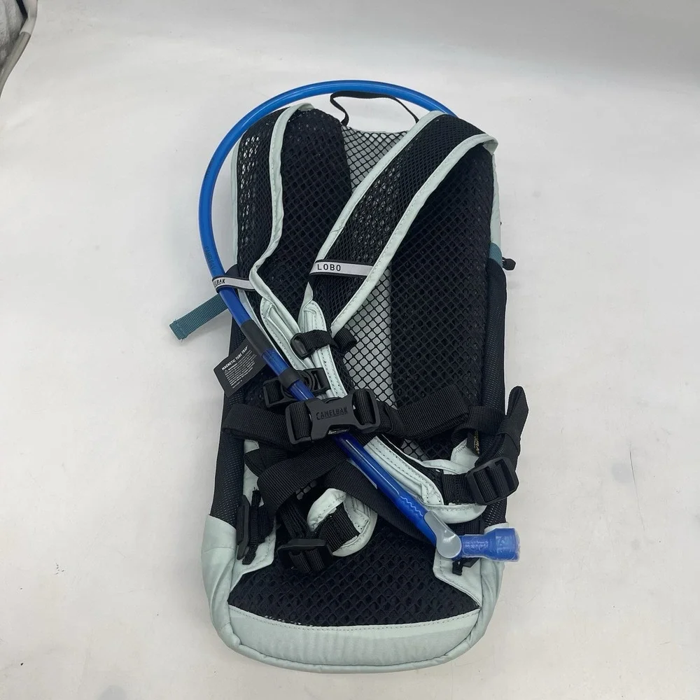 CAMELBAK LOBO 9 TEAL ' 70 OZ HYDRATION PACK ' MADE FROM RECYCLED MATERIALS New